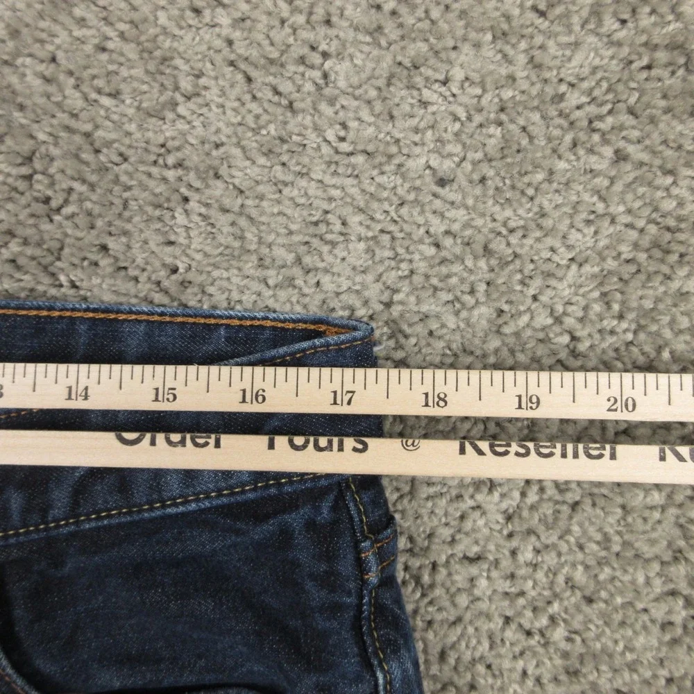 Abercrombie & Fitch Jeans Mens 34x34 Blue The A&F Slim Straight Denim Pants